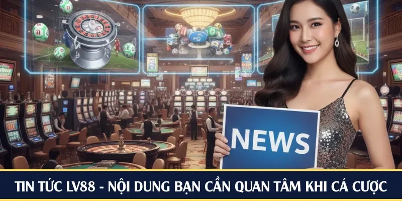 Tin tức LV88 - Nội dung bạn cần quan tâm khi cá cược